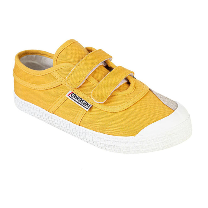 Zapatillas Sneaker para Niño/Niña - KAWASAKI Original Kids Shoe W/velcro K202432 5005 Golden Rod