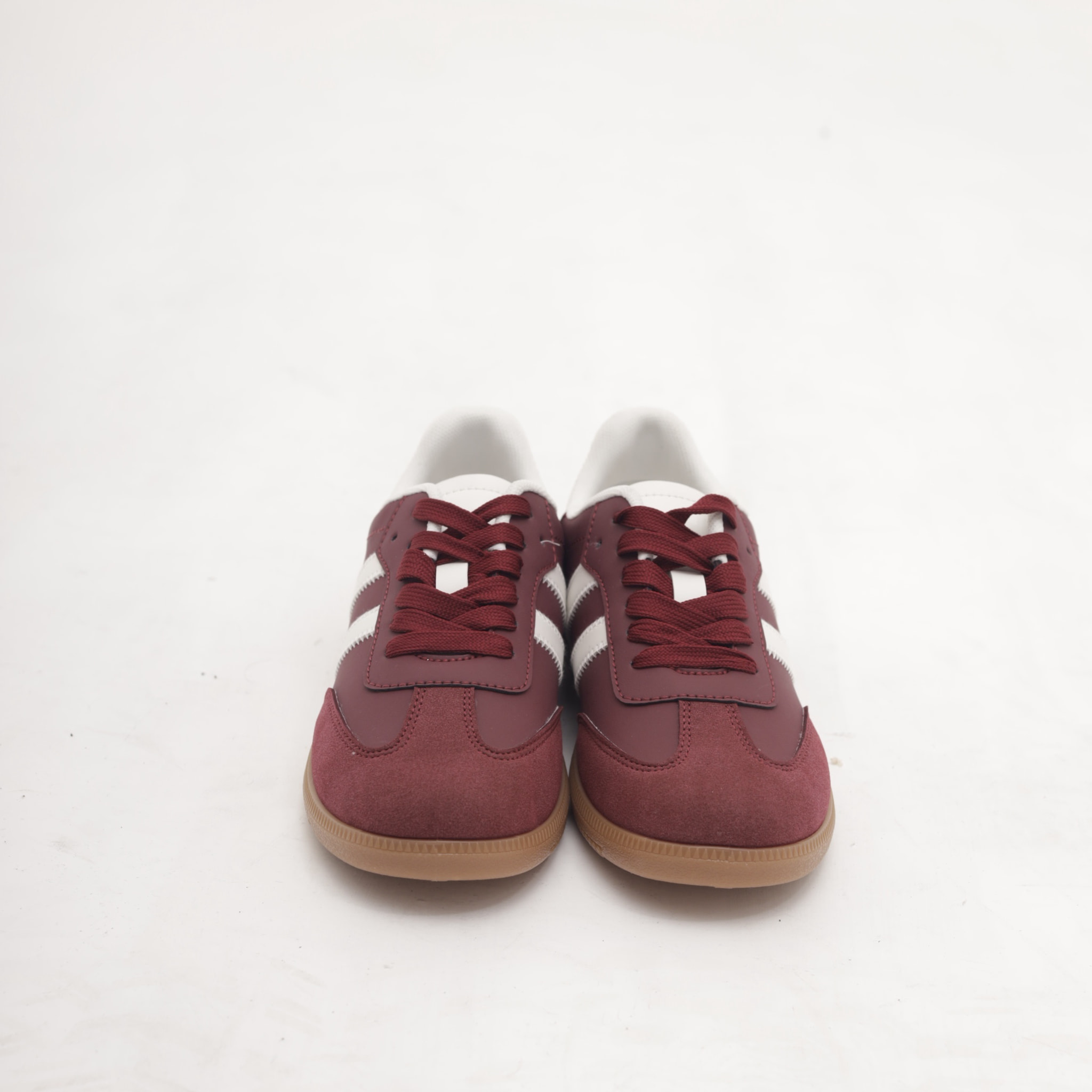 SNEAKERS FLAT BORDEAUX