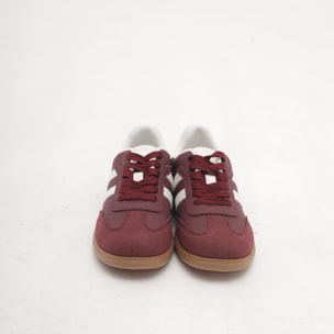 SNEAKERS FLAT BORDEAUX