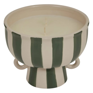 Bougie parfumée Chéri 310g pot céramique assorti