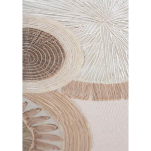 DIPINTO SU TELA CIRCLY C/INSERTI -A- CM 50X3,2X100