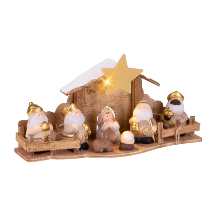 Nativita - Pezzi 2 - 33xH16x10,5cm - Bianchi Dino SpA