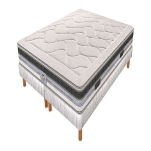 Ensemble Cheverny - matelas 2 places + 2 sommiers