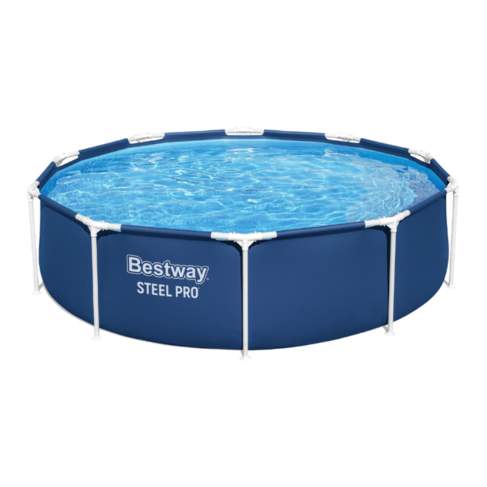 Bestway Piscine hors sol tubulaire ronde Bestway Steel Pro 305 x 76 cm bleu