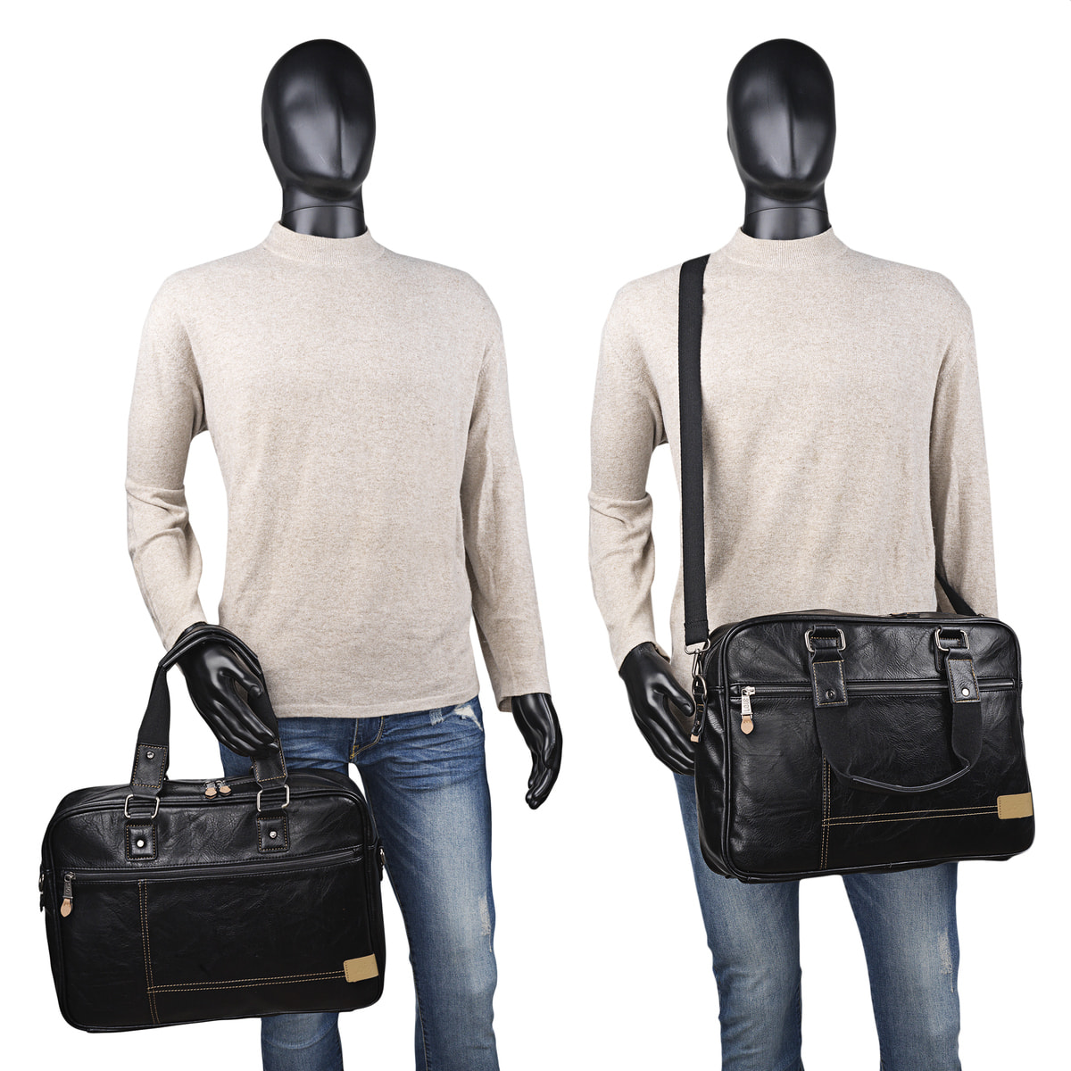 Maletin Portadocumentos Lois Warren Negro