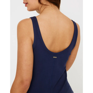 Vestido Corto Deportivo Azul Marino - Lindita