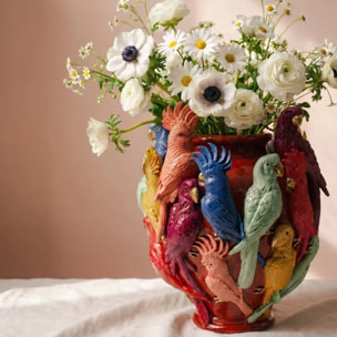 Vase perroquets Kare Design