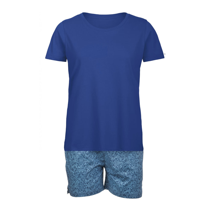 Pigiama leggero DONNA cotone fiori ROYAL