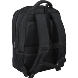 Mochila portatil 15,6"+tablet+usb safta business