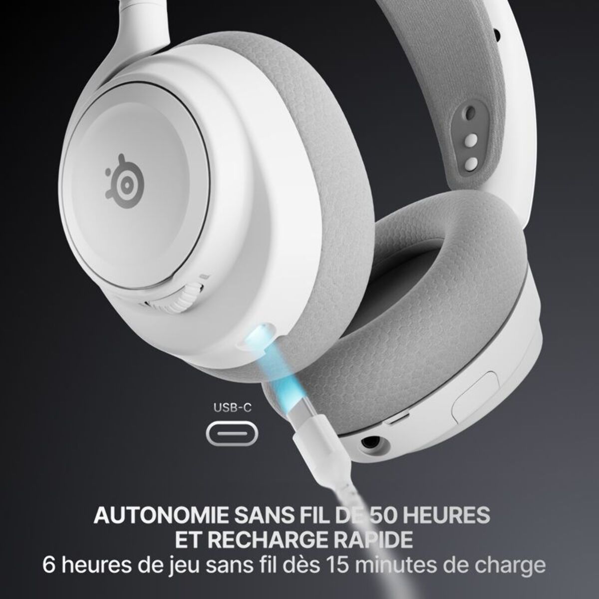 Casque gamer STEELSERIES Arctis Nova 7 Gen 2 Blanc