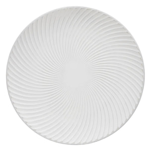 Centre de table Maia rond D.40cm blanc