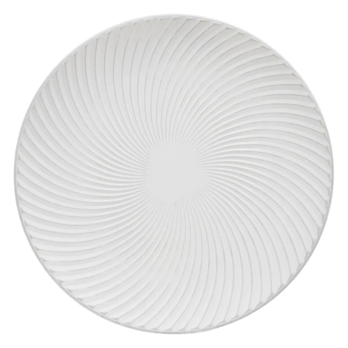 Centre de table Maia rond D.40cm blanc