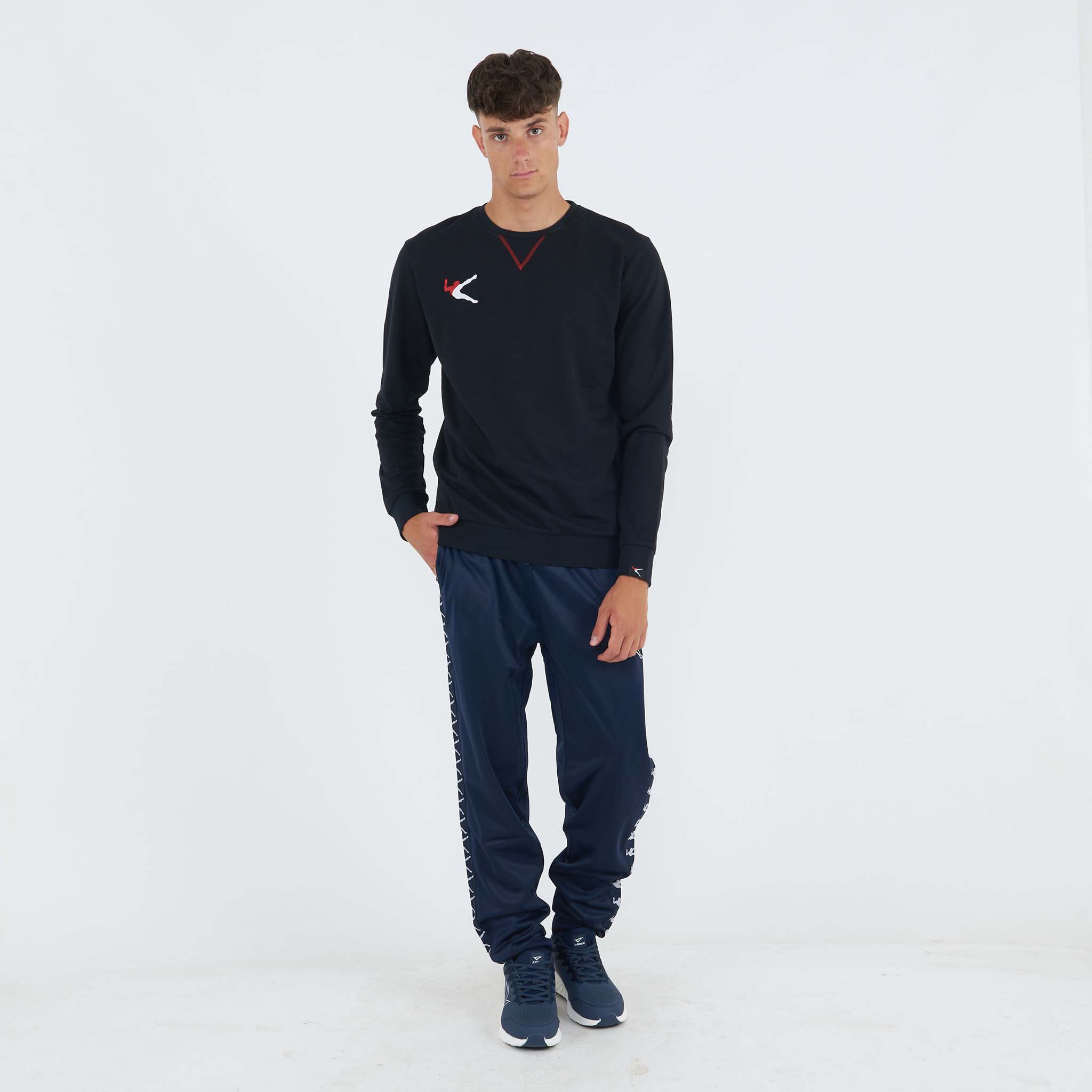 Felpa in cotone girocollo Napix