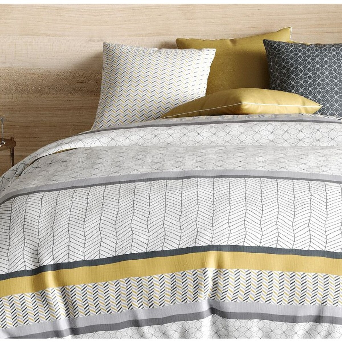 Parure de couette 3pcs en coton Gosipi