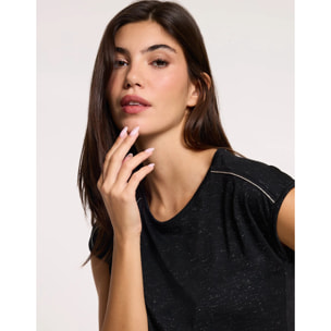 Camiseta Manga Corta Negro - Shimero 26