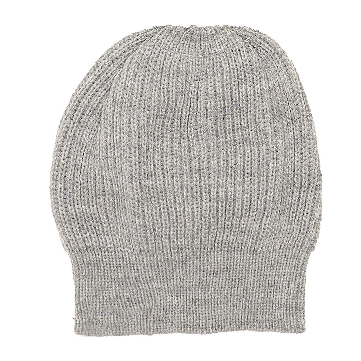Gorro de punto con pequeño logo "Basic"