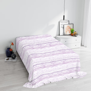 LENZUOLO SOPRA TINTA UNITA MAX COLOR, 100% COTONE - SINGOLO