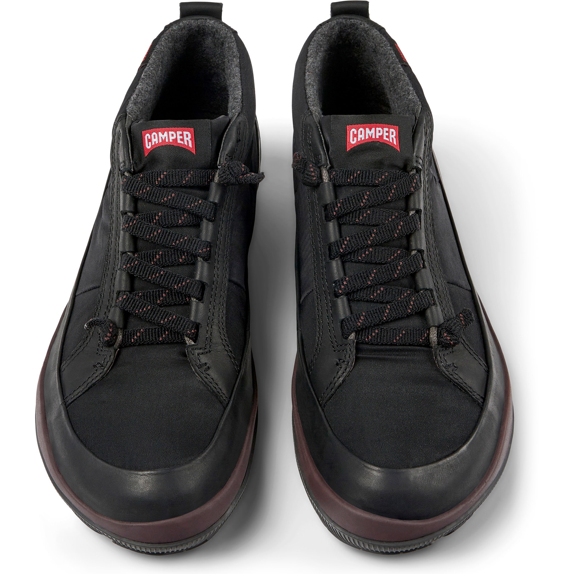 Botines - CAMPER Peu Pista GM - Negro - Textil técnico (nailon)