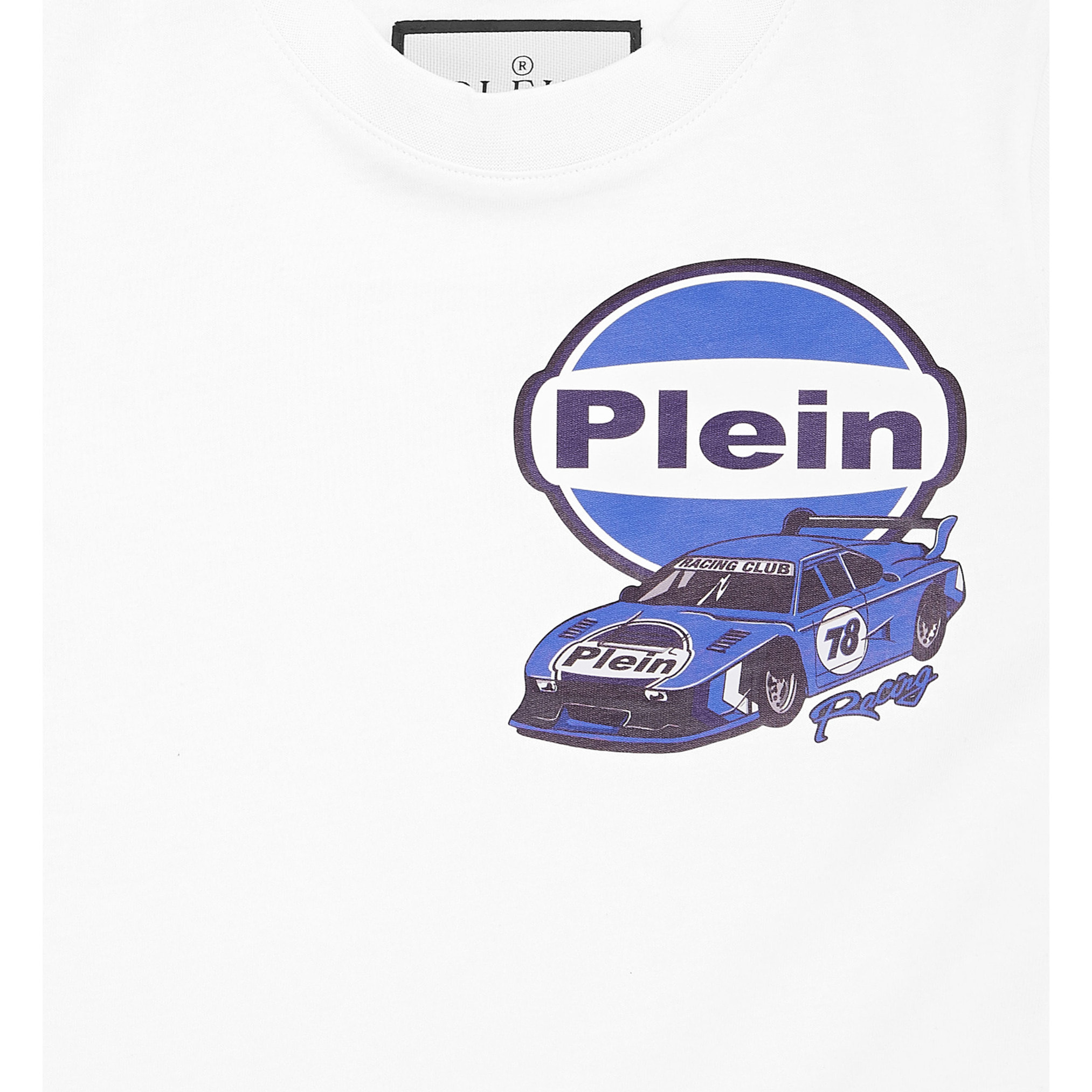 PHILIPP PLEIN Camiseta Cuello Redondo Ss RACING