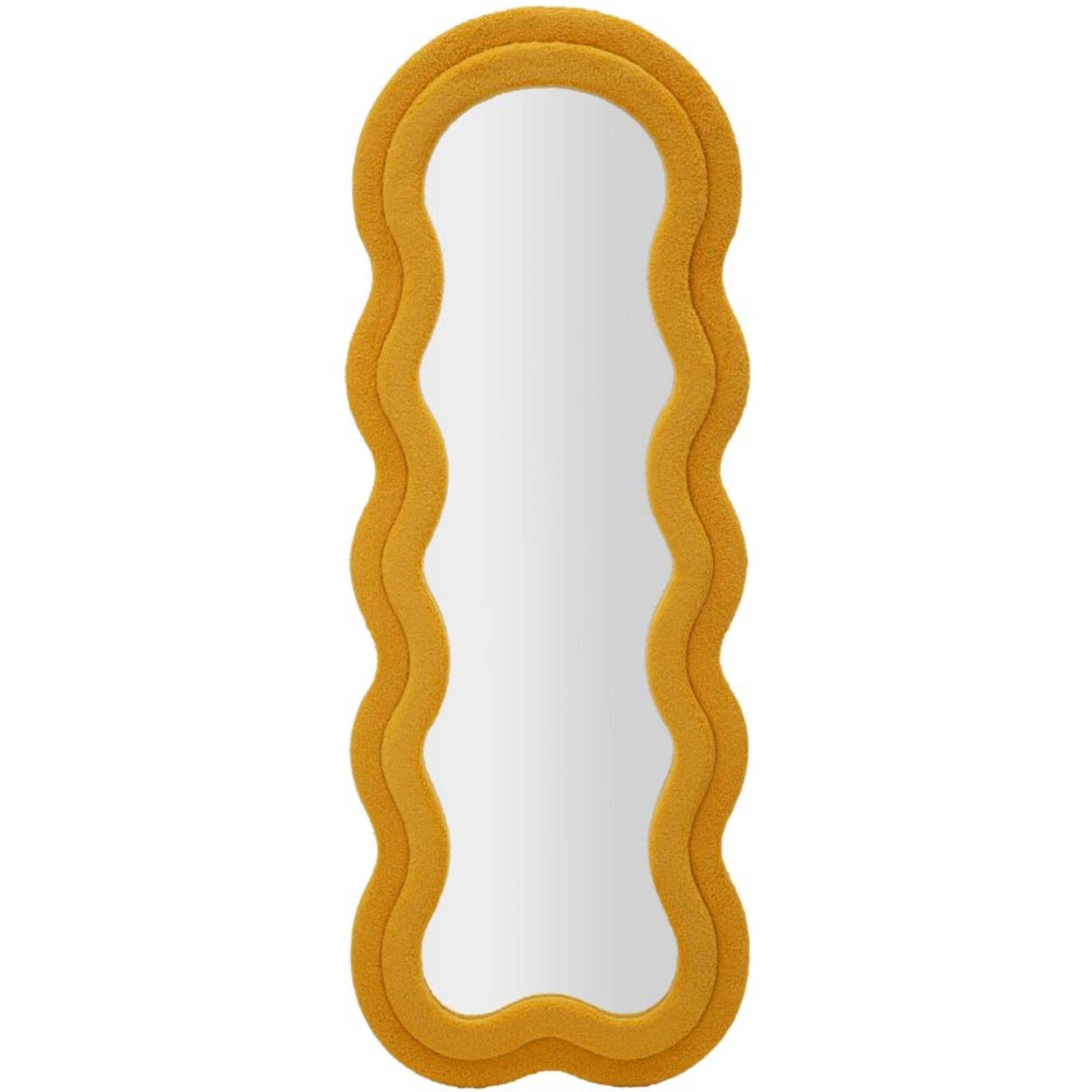 SPECCHIO DA MURO TEDDY SENAPE CM 60X4X160