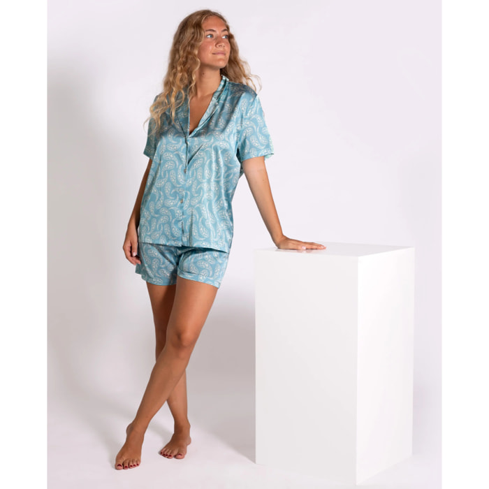 Camisa Corta de Pijama