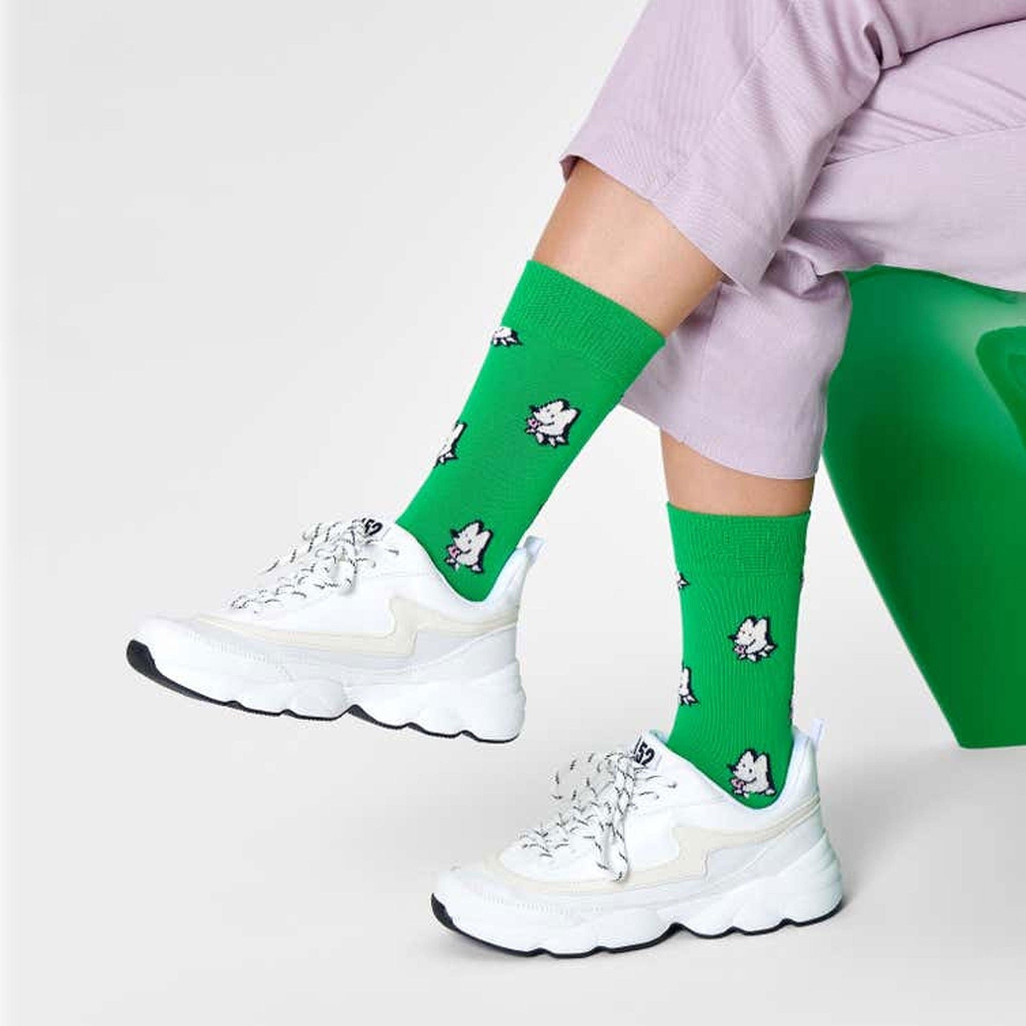 Calcetines 2 pack greendog y bunny talla