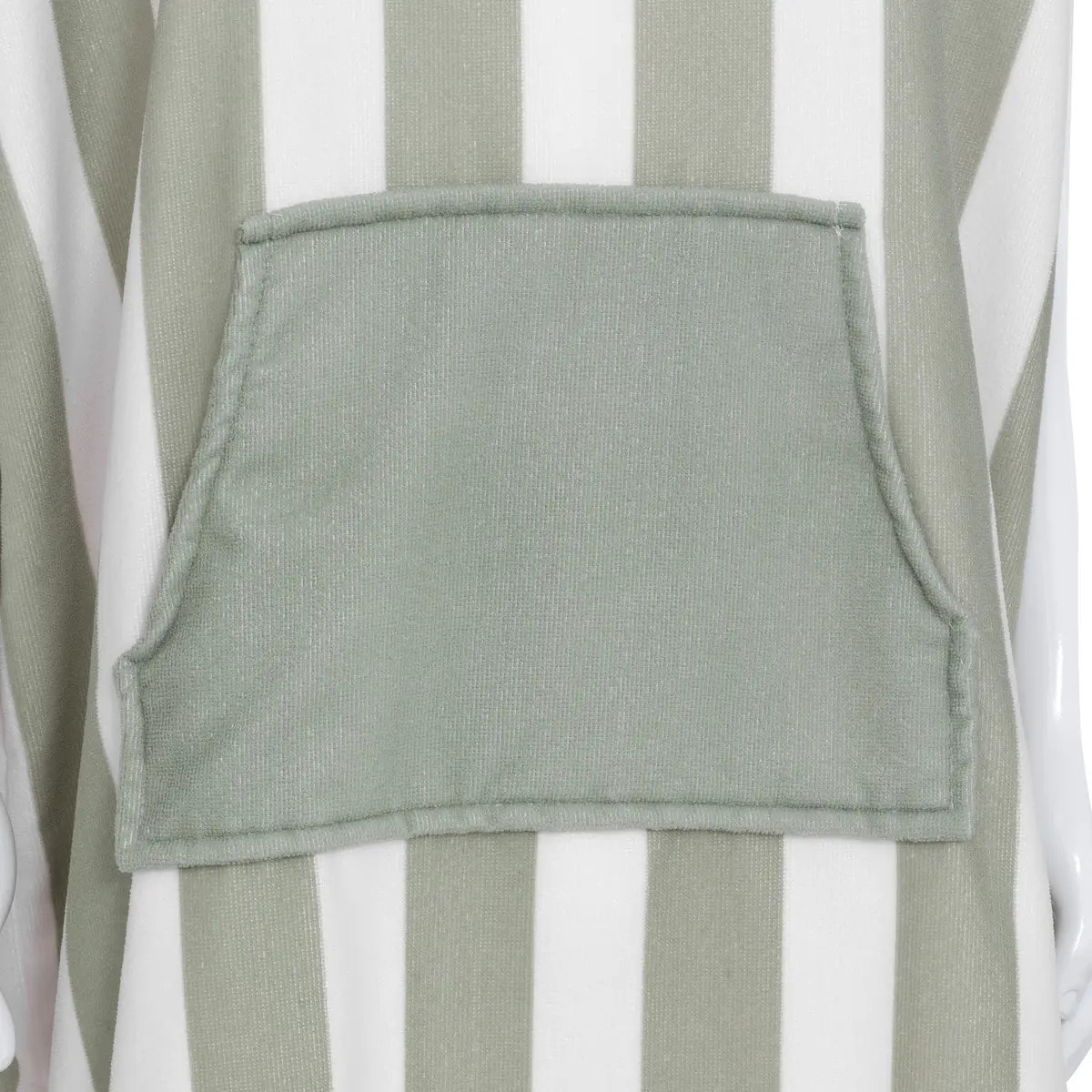 Poncho de plage "Wili" vert céladon 80x100cm