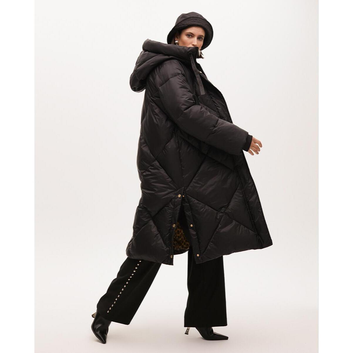 Parka in Piuma con Cappuccio