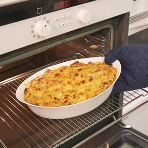 Lot de 3 plats de cuisson ovales Smart Cuisine Carine - Luminarc - Résistant au four à 250°C - Empilables - 3 formats