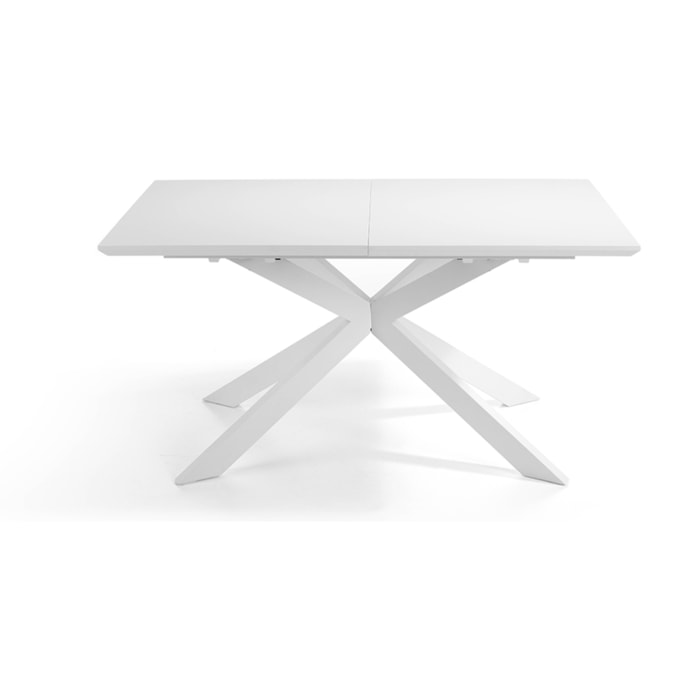 Mesa extensible – Blanco minimalista
