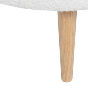Banquette "Insi" 2 places blanc 172x75x72cm