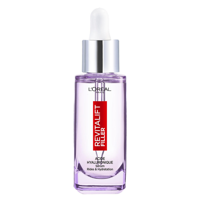 L’Oréal Paris, Sérum Anti-Rides Hyaluron PDRN+ Revitalift, boost d’hydratation rapide pour une peau lisse et éclatante, PDRN Fil
