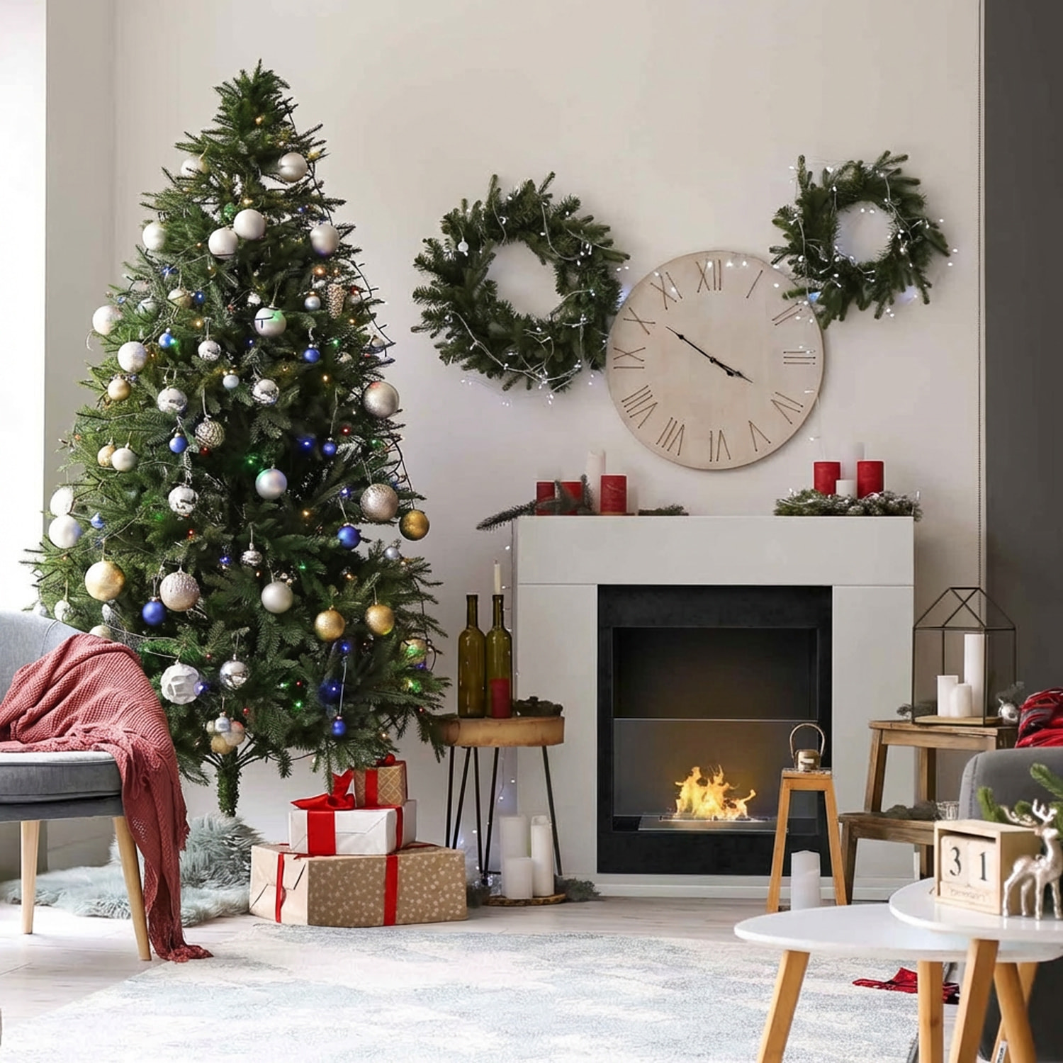 Marco Aurelio - Camino a bioetanolo da terra freestanding, biocamino da pavimento, 73x20xH75 cm colore bianco