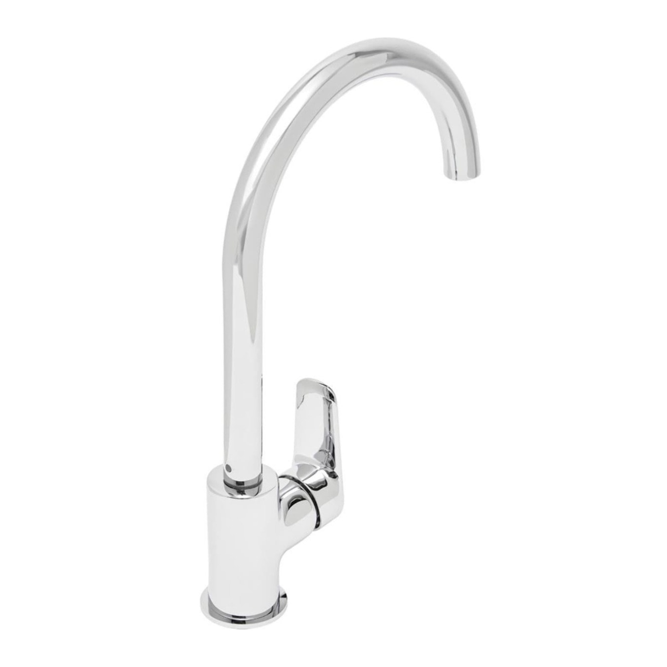 Mitigeur d'évier Swiss Aqua Technologies Mood avec bras pivotant chromé SATBSMOOD280K