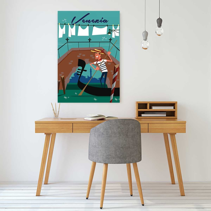Tableau gondole à venise Tableau alu Dibond