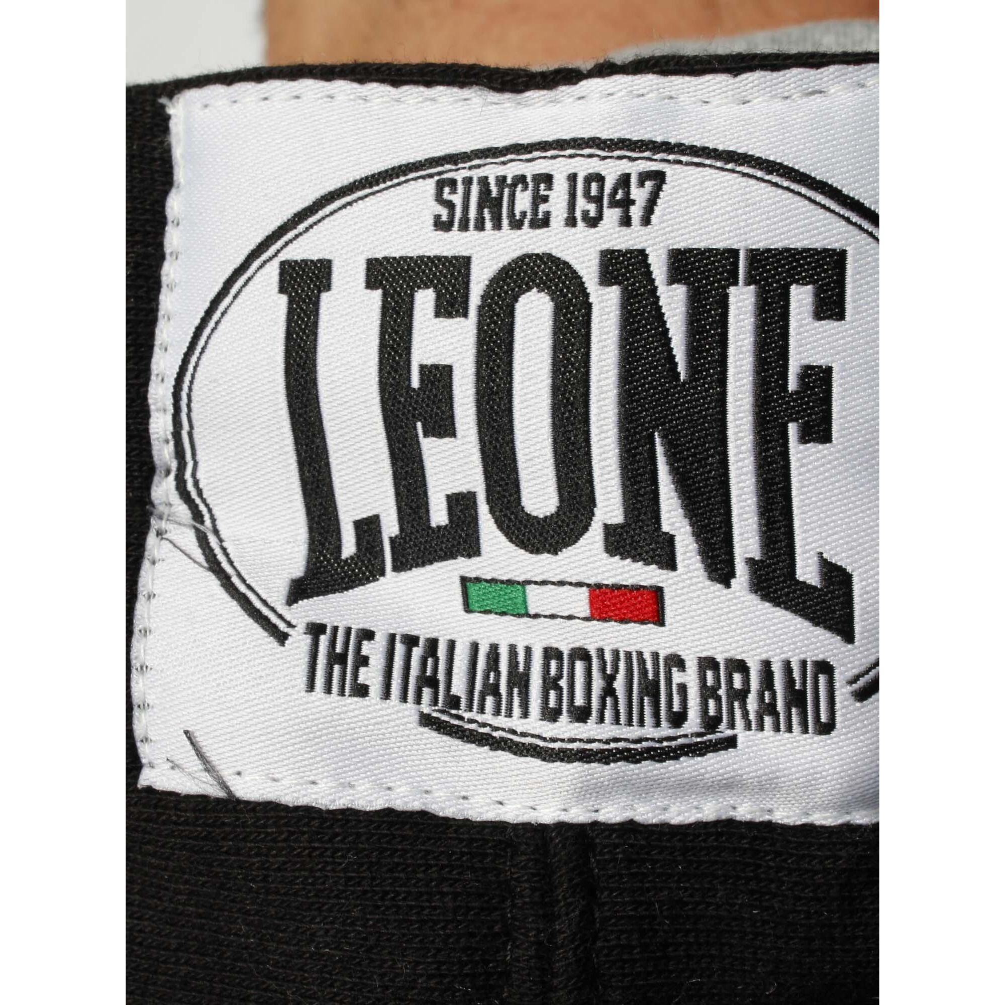 Chándal de invierno cepillado para hombre Leone Basic Vintage con capucha y cremallera