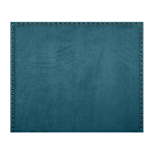 Cabecero Lirio Tela Azul 190