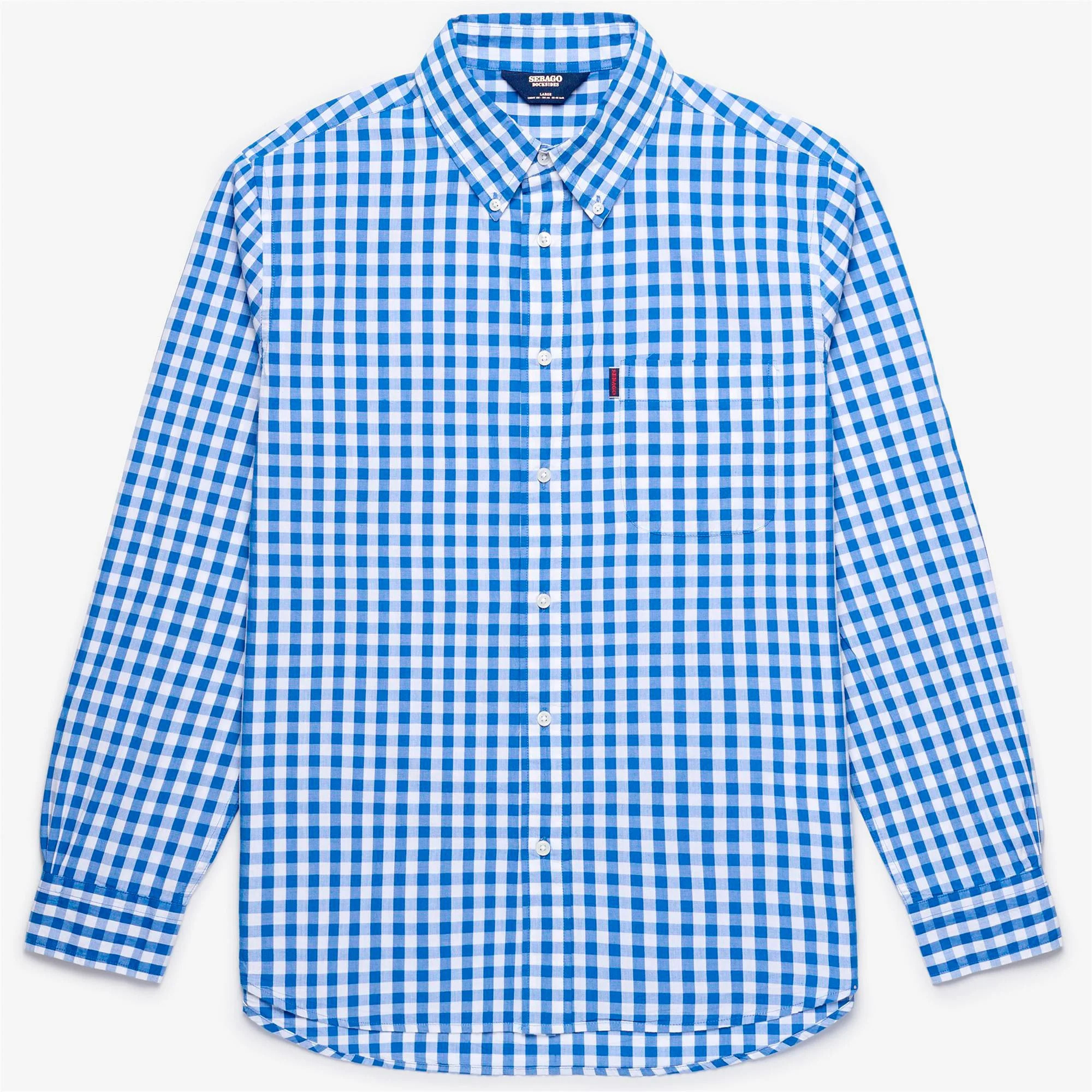 Sebago - Camicie Uomo Blu - PILEHITCH