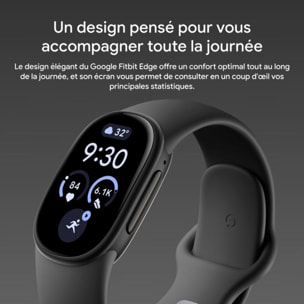 Tracker d'activité GOOGLE FITBIT Edge Champagne Doré / Rose Peche