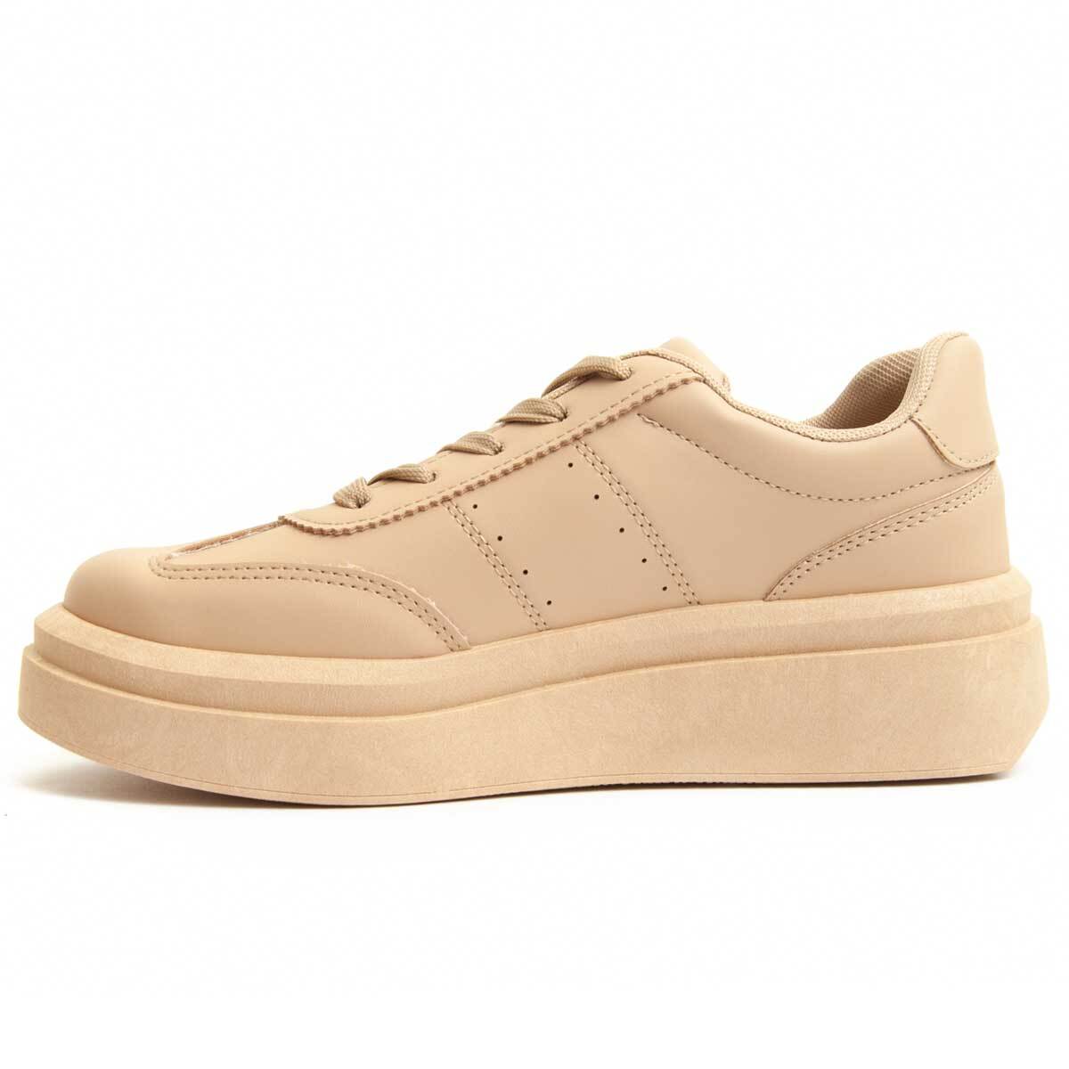 Sneakers - Beige - Altura: 3 cm