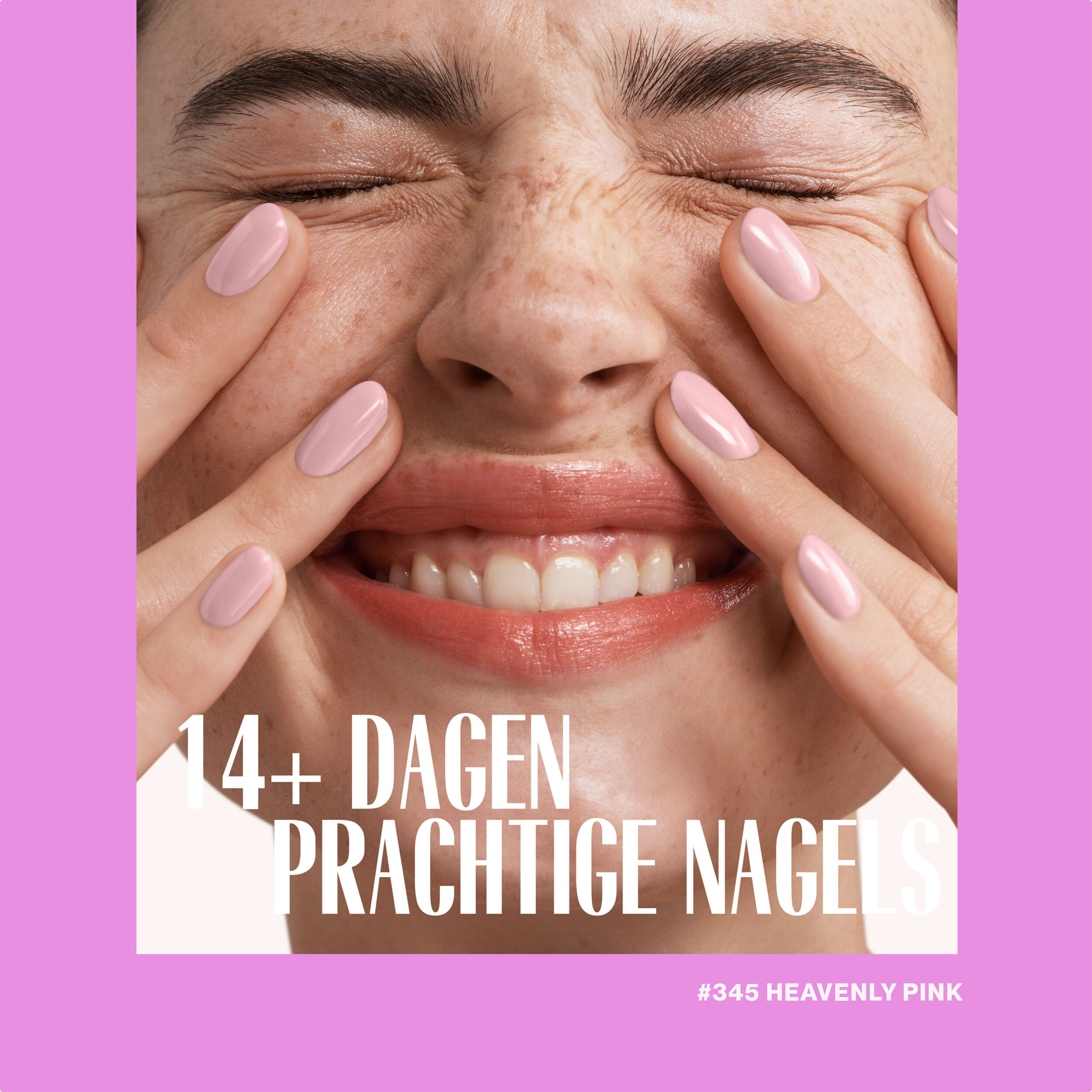 Vernis semi-permanent - 345 Heavenly Pink - 15 ml