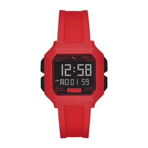 Orologio Puma REMIX Silicone Rosso