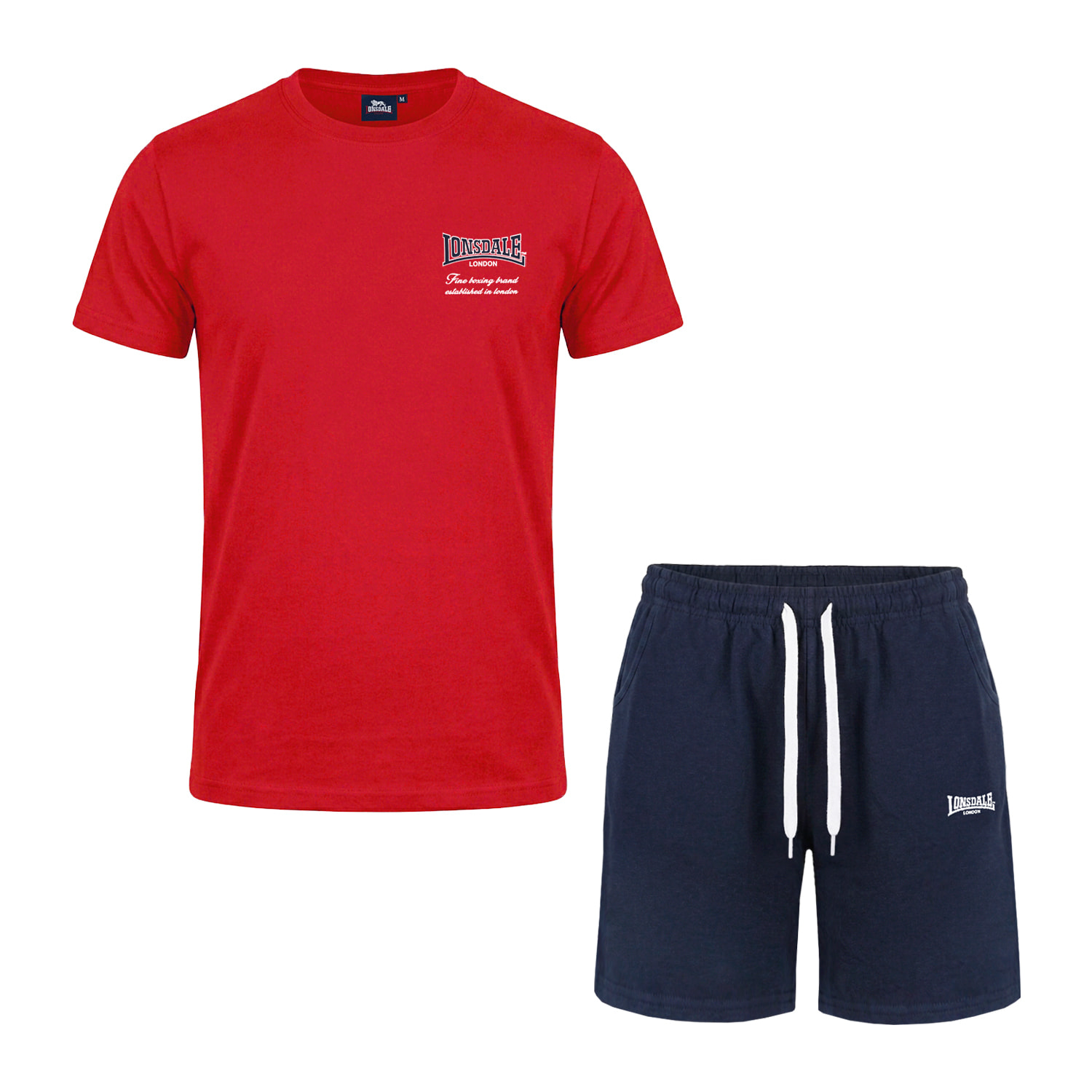 Completo Set Uomo LONSDALE Cotone Corto