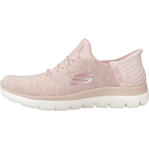 Sneakers De  Mujer Slip-ins: Summits- Dazzling Haze Rosa