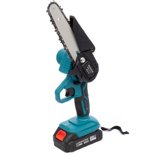 Set di strumenti elettrici 2 in 1 con motosega, forbici da potatura e manico regolabile di 2m.