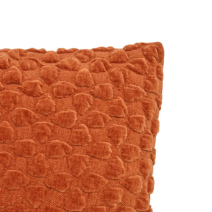 Coussin Nova ambre 40x40cm