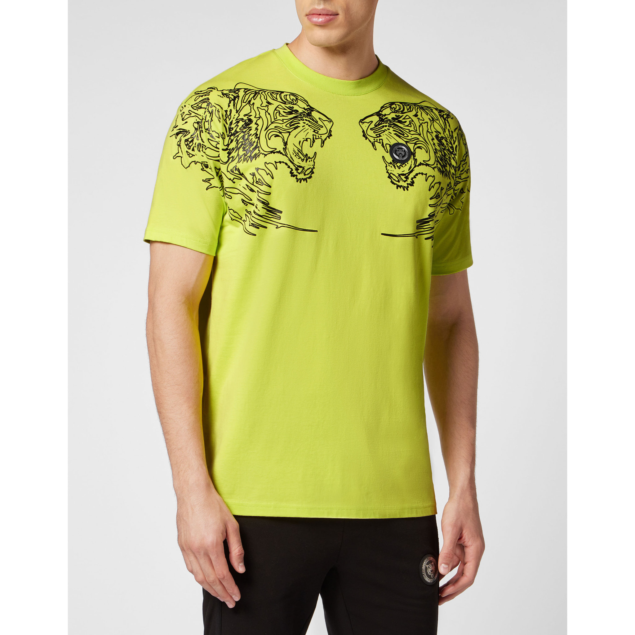 PLEIN SPORT T-Shirt Round Neck TIGER