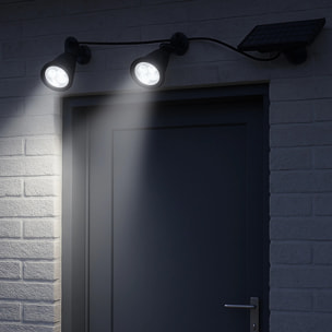 2 Spot solaire connecté FAMILY SPIKY 400LM