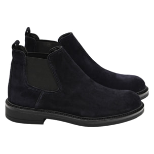 Beatles in camoscio con fascia elastica