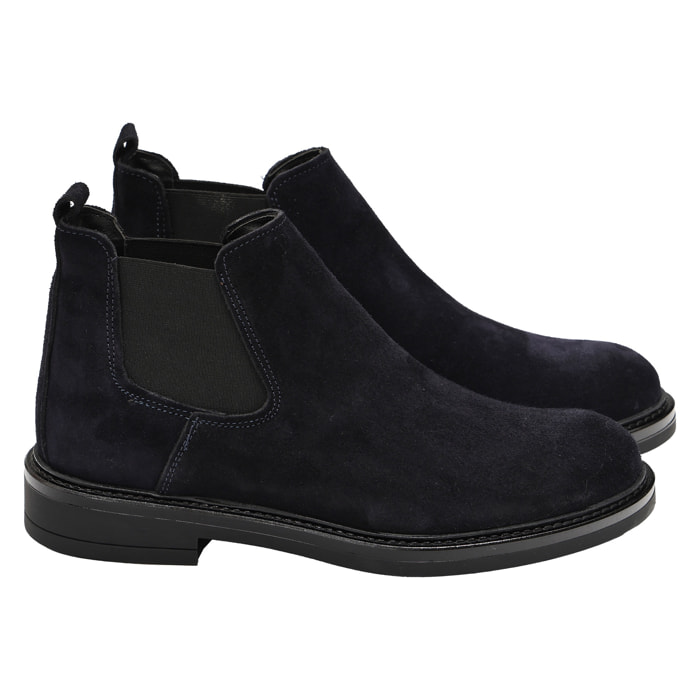 Beatles in camoscio con fascia elastica